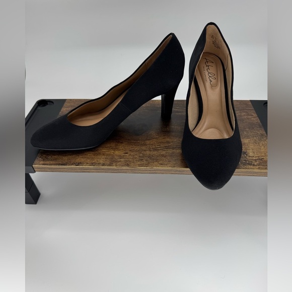 Abella True Comfort Black Pointed Toe Pumps – Size 11 - Picture 3 of 7